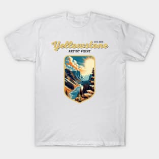 USA - NATIONAL PARK - YELLOWSTONE - Yellowstone Artists Point -20 T-Shirt